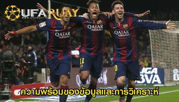 ความพร้อมของข้อมูลและการวิเคราะห์