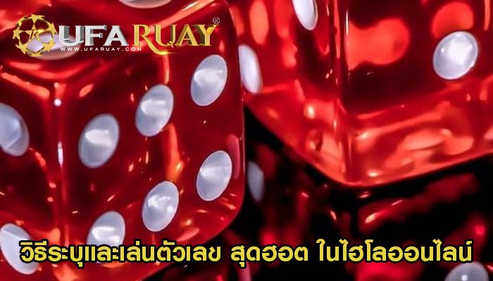 วิธีระบุและเล่นตัวเลข สุดฮอต ในไฮโลออนไลน์