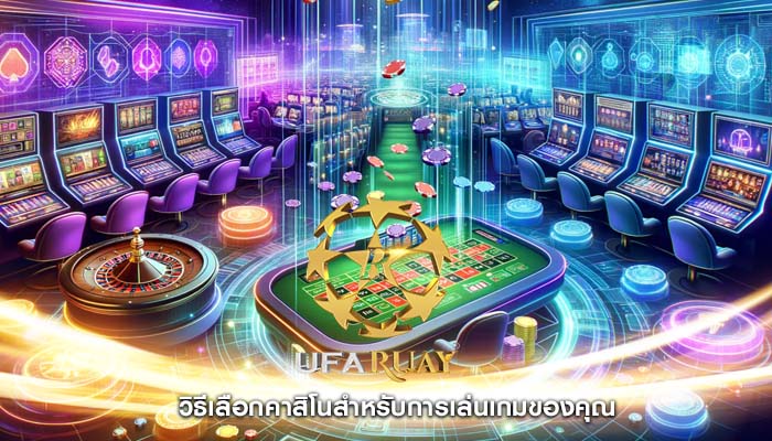 วิธีเลือกคาสิโนสำหรับการเล่นเกมของคุณ